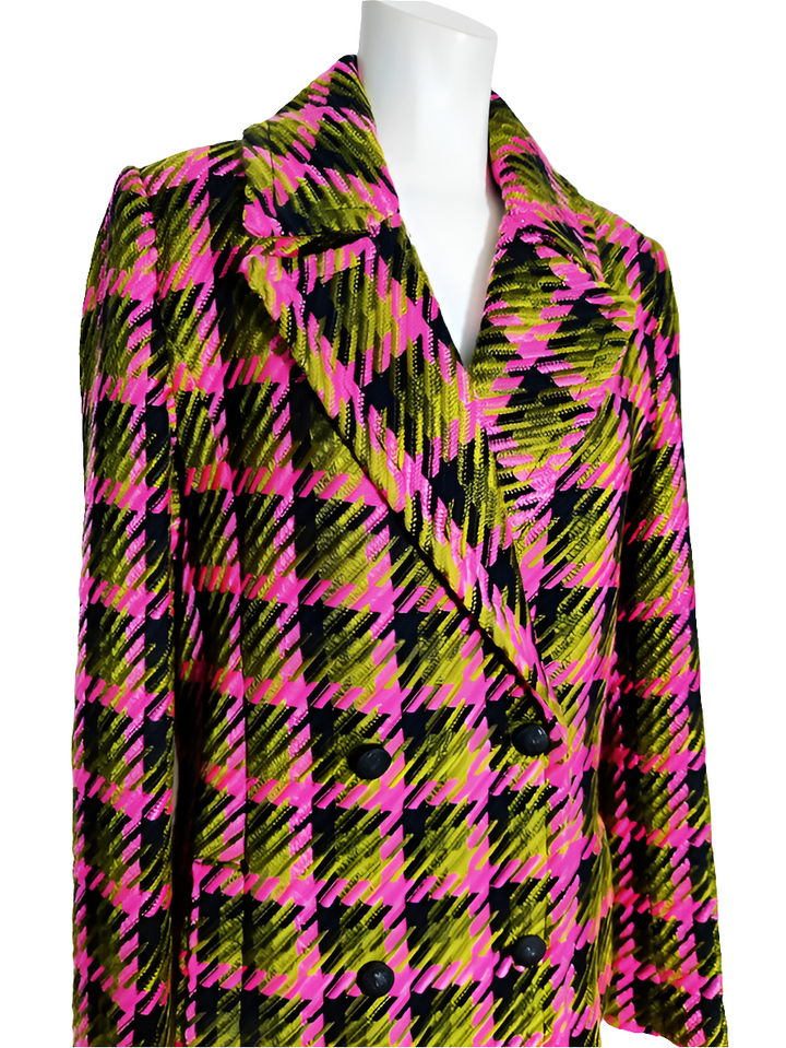 Naf Naf Abrigo de Cuadros