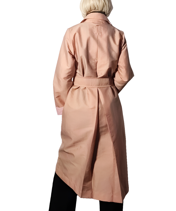 Xandres Gabardina trench diseño amplio