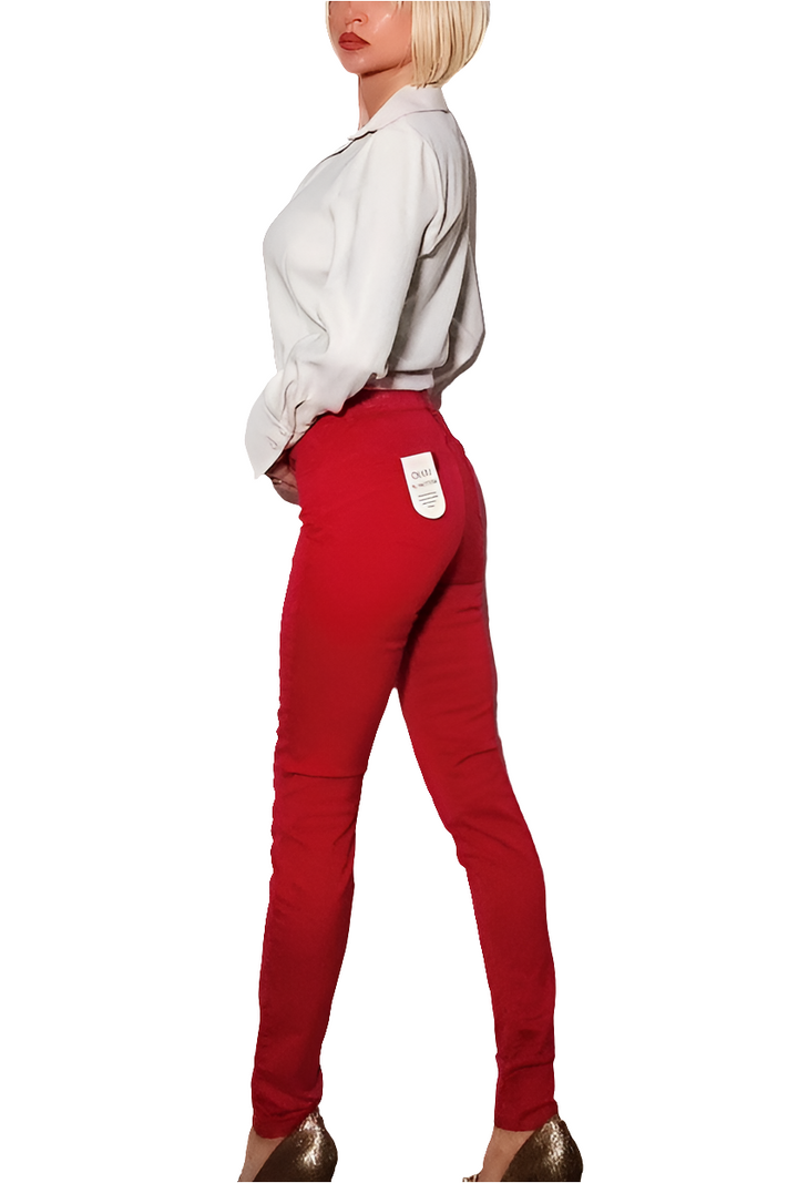 Liu Jo Pantalon Vaquero Rojo