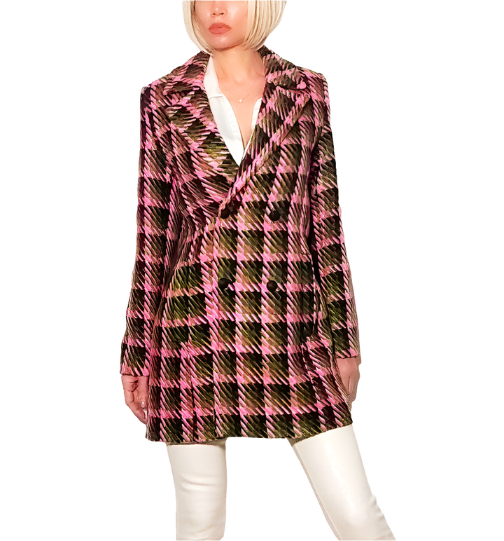 Naf Naf Abrigo de Cuadros