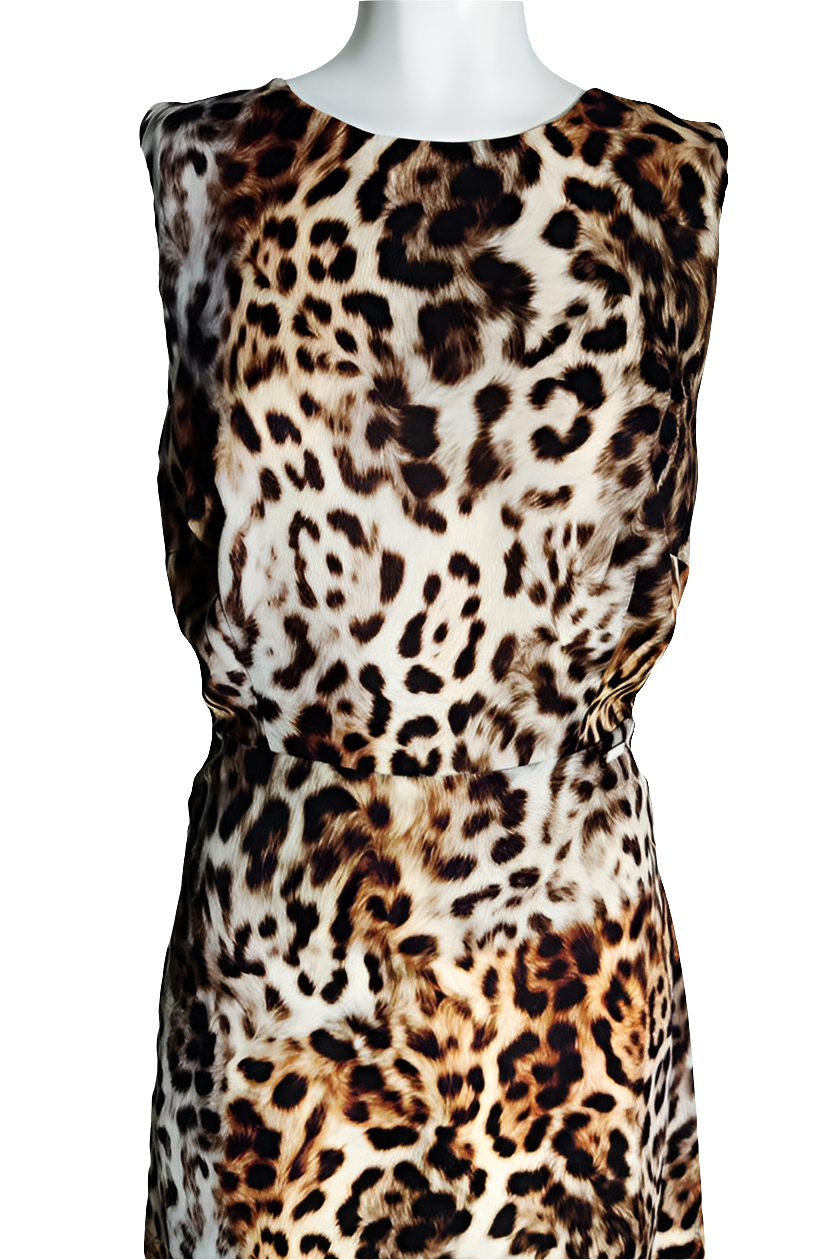 Marciano Vestido estampado de leopardo