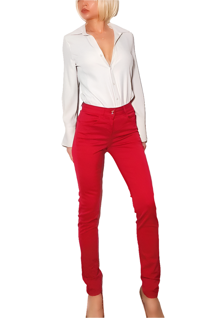 Liu Jo Pantalon Vaquero Rojo