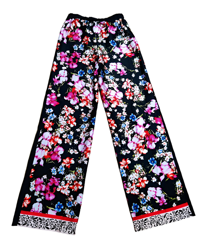 Liu Jo Pantalón Floral Raso