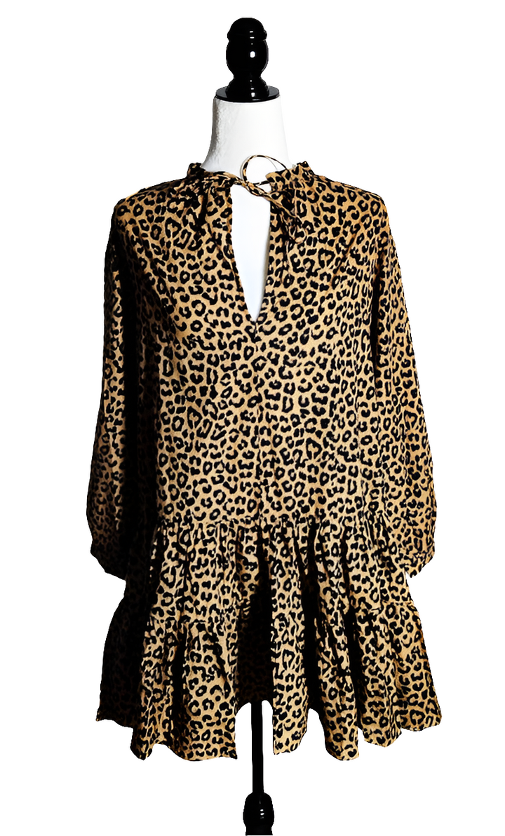 Prima Donna Vestido print leopardo