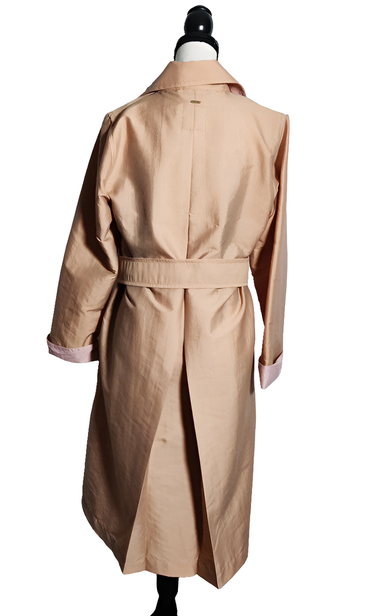 Xandres Gabardina trench diseño amplio