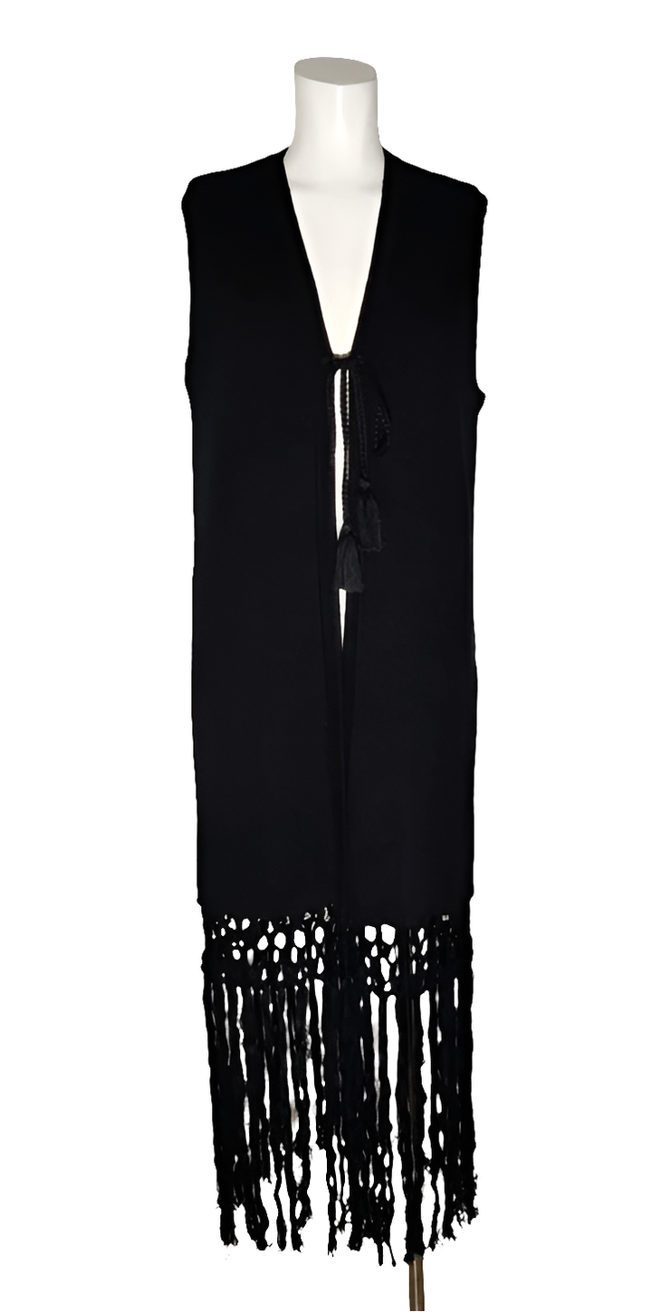 Twinset Chaleco con Flecos