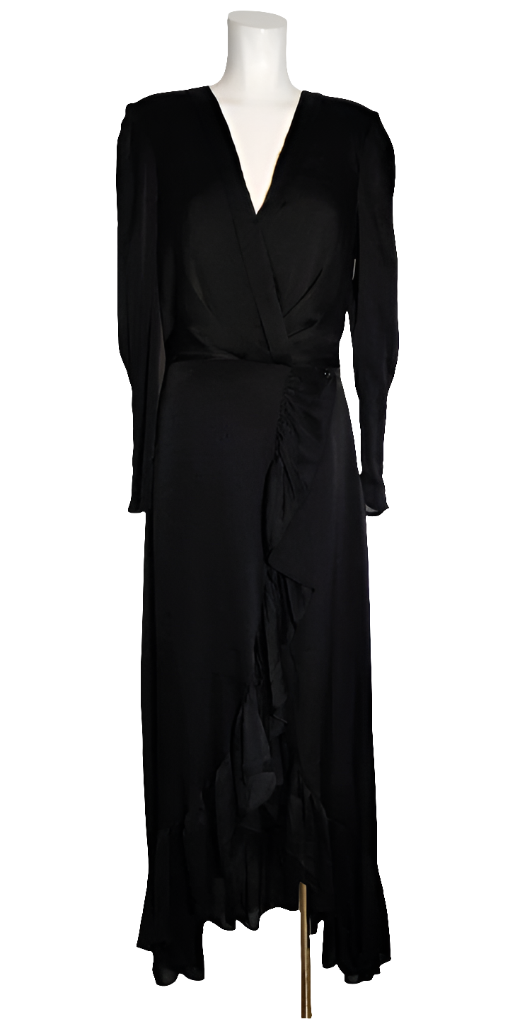 Guess Luana Vestido Largo Negro Guess – Ramigali