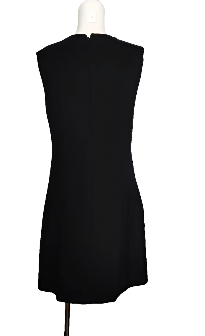 Pinko Vestido Negro Strass