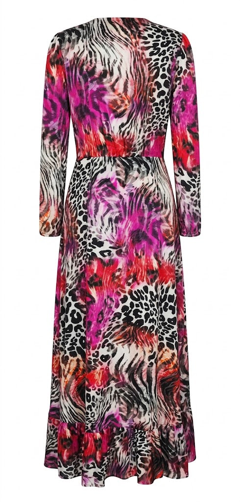 Eco Guess Vestido Animal Print