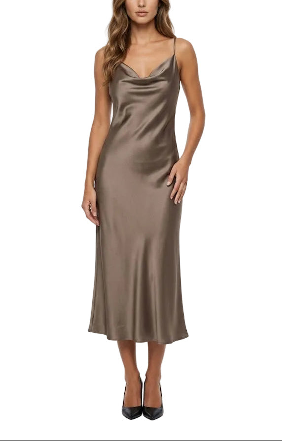 GUESS Vestido satén Slip dress