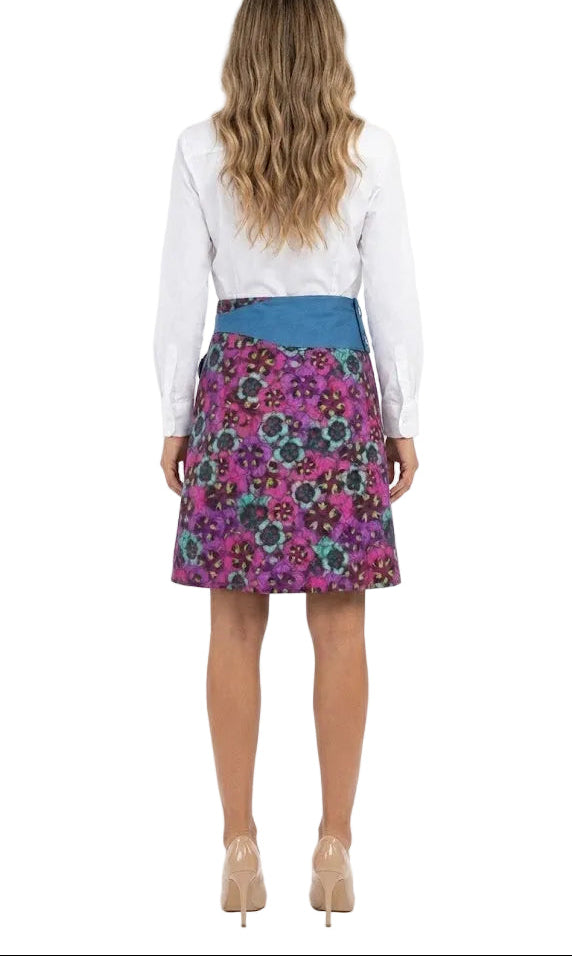 Custo Barcelona Falda Floral Psicodélica