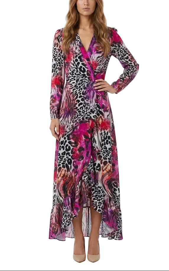 Eco Guess Vestido Animal Print
