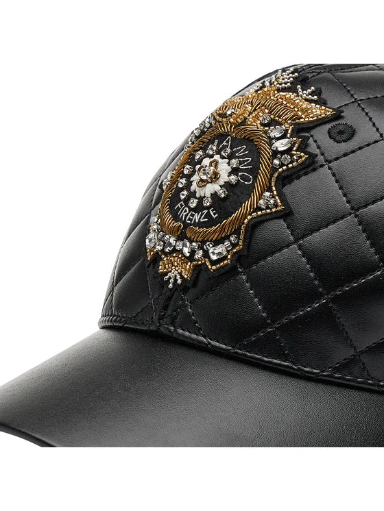 Ermanno Firenze Gorra con visera negro