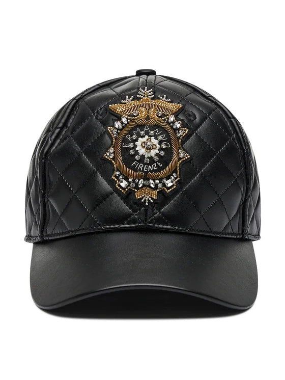 Ermanno Firenze Gorra con visera negro