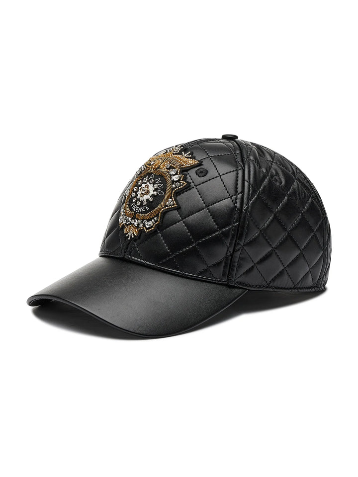 Ermanno Firenze Gorra con visera negro