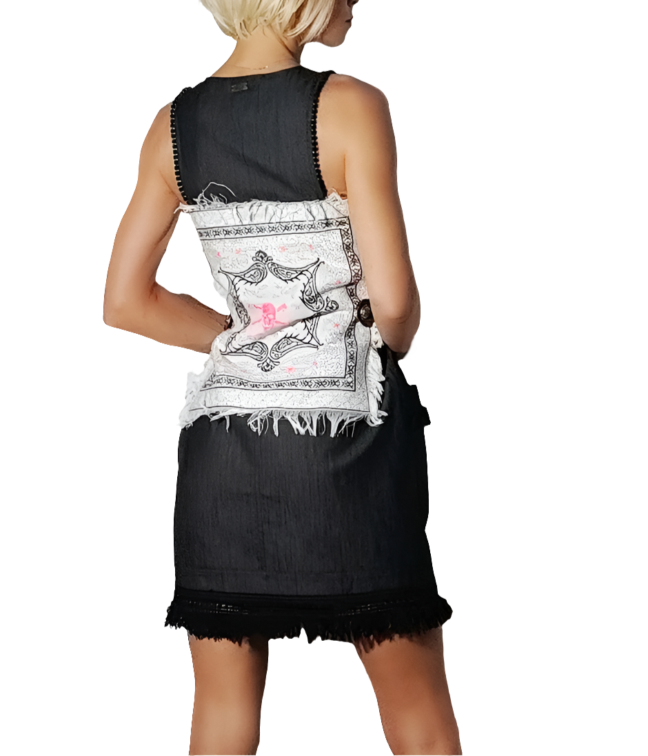 Armario Lulú Vestido con Detalles Boho