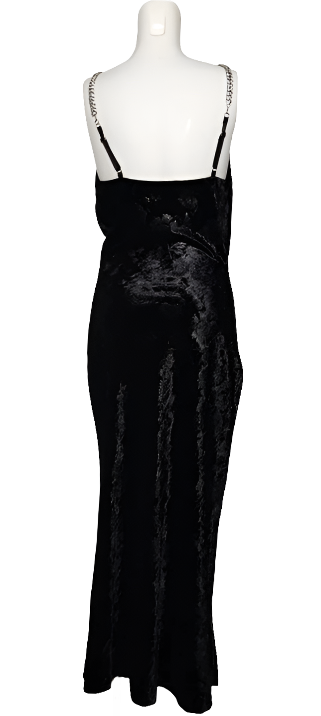 Guess Vestido Terciopelo Floral