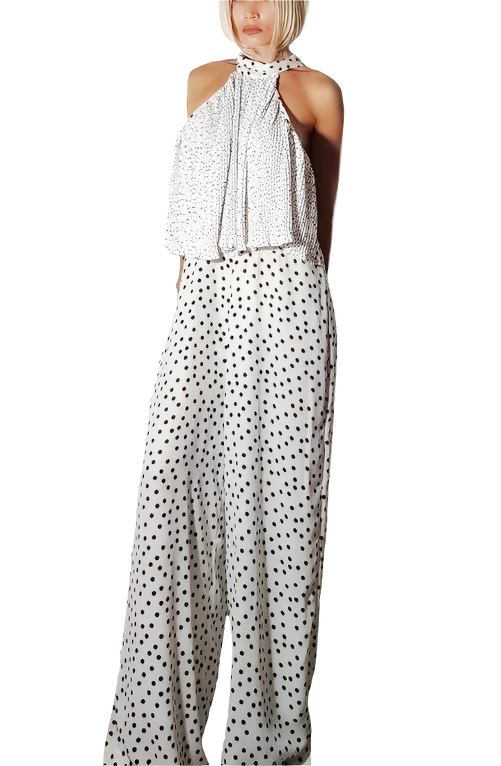 Renascimento Mono Lunares Estilo Halter