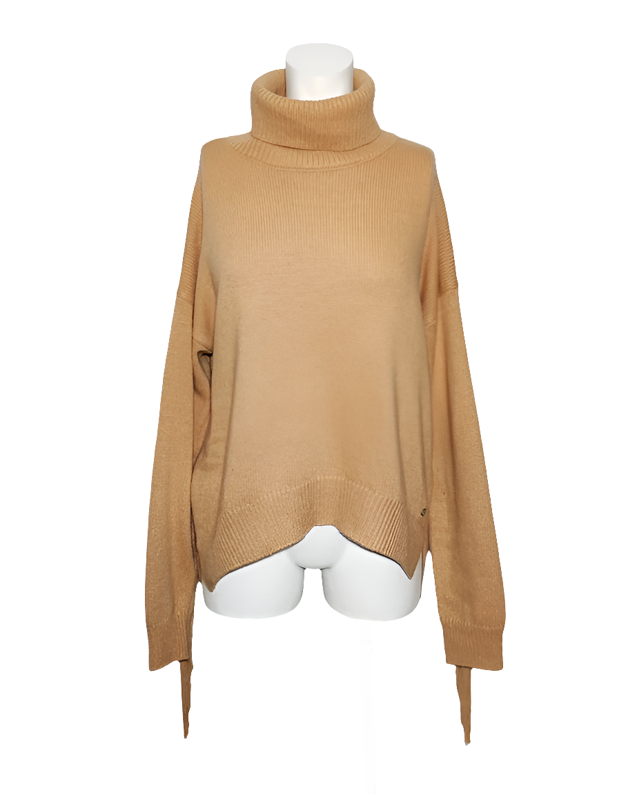 Guess Jersey Flecos Cuello Alto