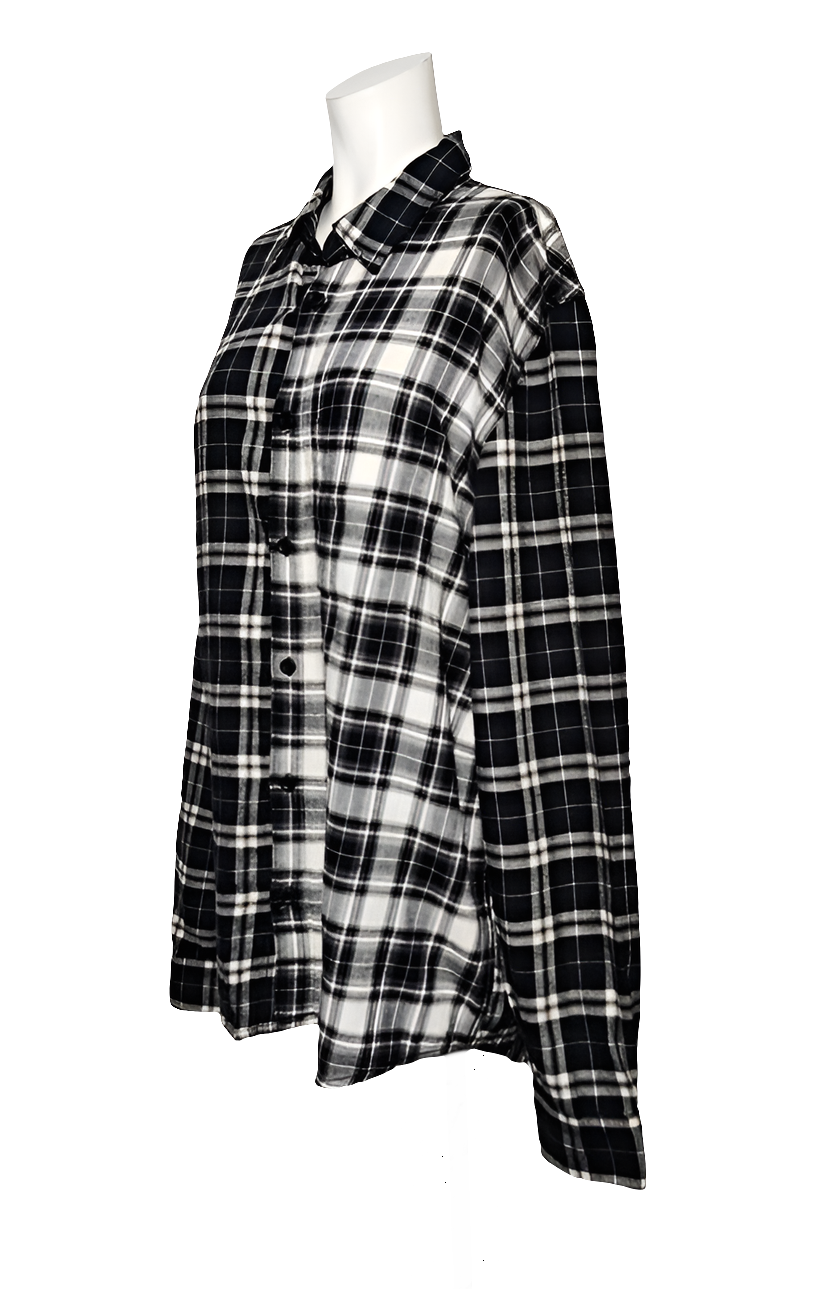 Zadig & Voltaire Camisa Oversize de Cuadros