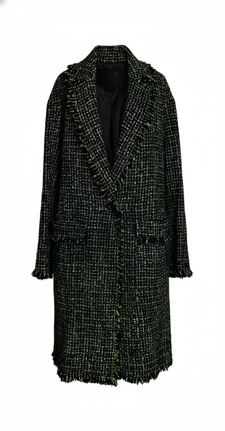 United Colors of Benetton Abrigo de Tweed