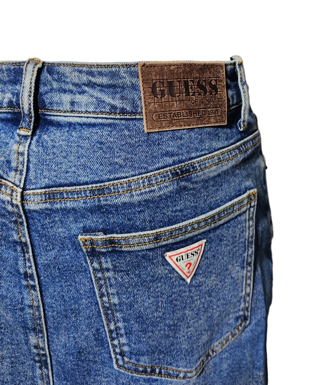 GUESS ORIGINALS Falda Vaquera Cargo