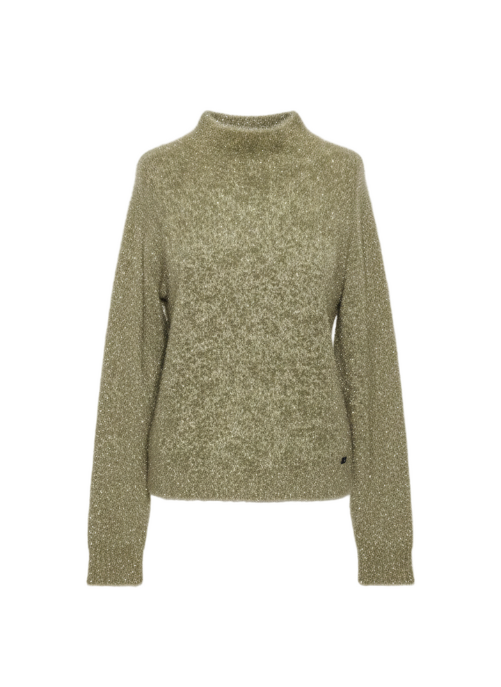 BSB Jeans Jersey Peludo con Brillo Dorado