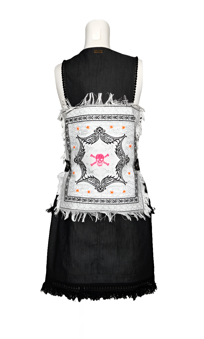 Armario Lulú Vestido con Detalles Boho