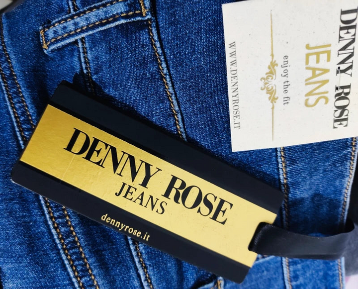 Denny Rose Jeans Flare de Tiro Alto