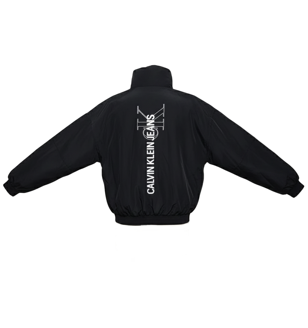 Calvin Klein Jeans  Chaqueta Reversible Snake Print / Negro (Cropped)