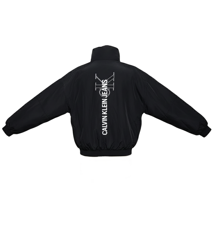 Calvin Klein Jeans  Chaqueta Reversible Snake Print / Negro (Cropped)