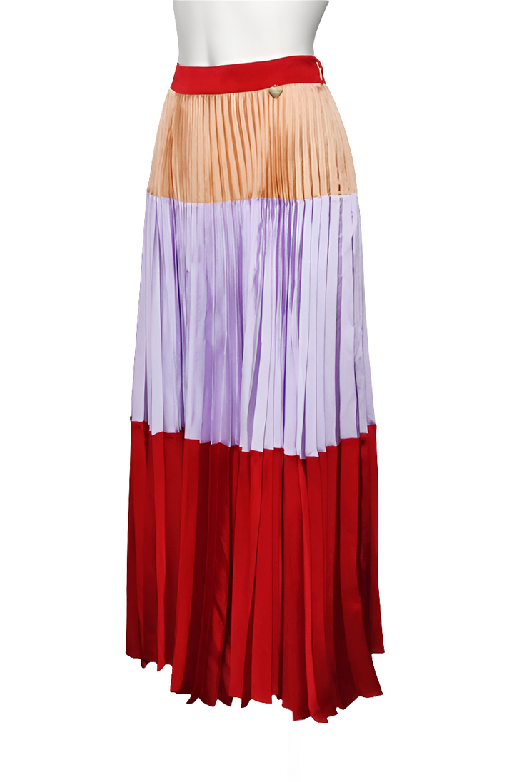 Twin Set Falda Plisada Multicolor