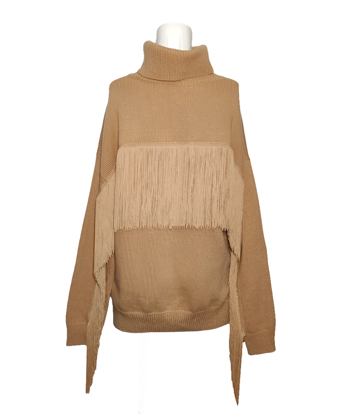 Guess Jersey Flecos Cuello Alto