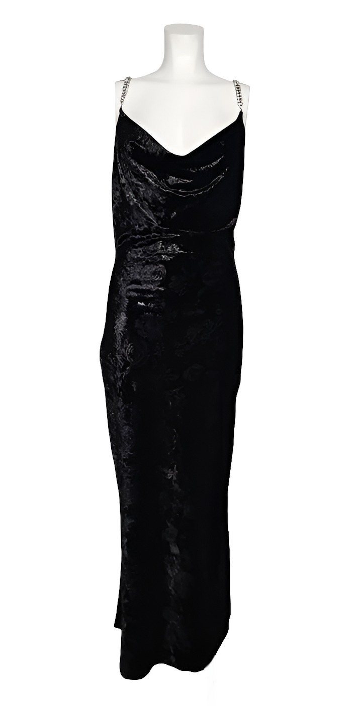 Guess Vestido Terciopelo Floral