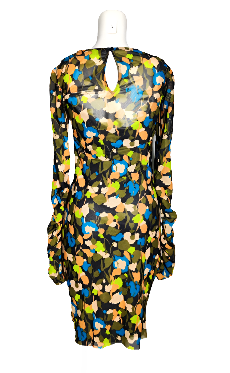 Ted Baker Vestido Estampado Floral Abstracto