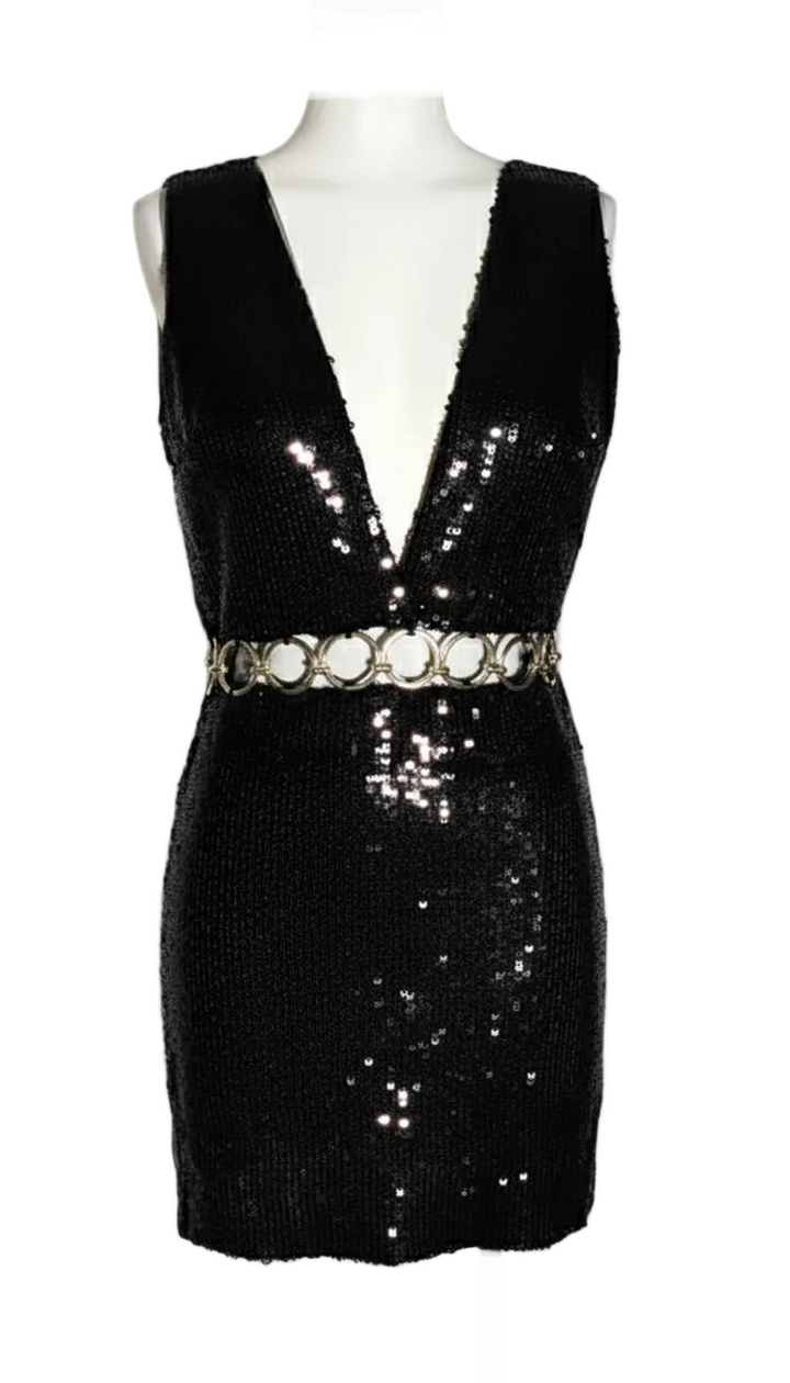 CRISTINAEFFE Vestido de fiesta  lentejuelas