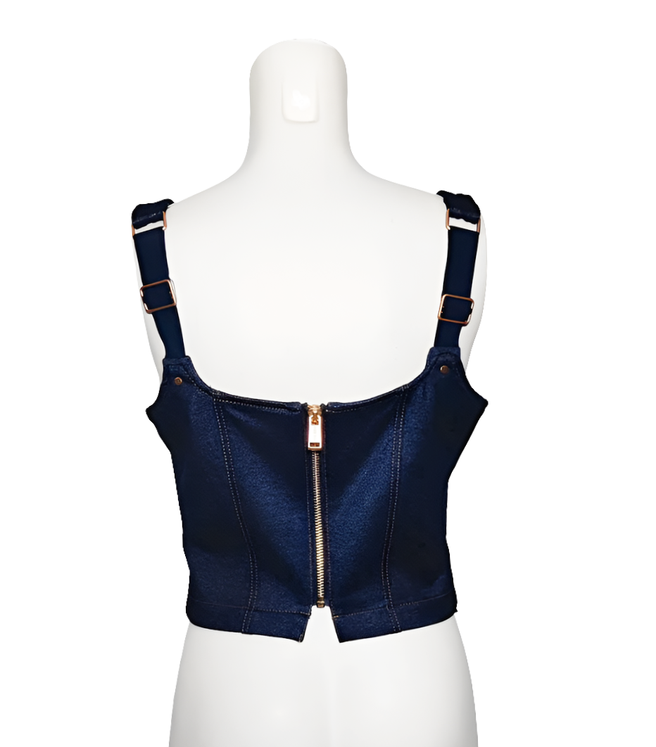 Guess Corsé Mezclilla Cremallera