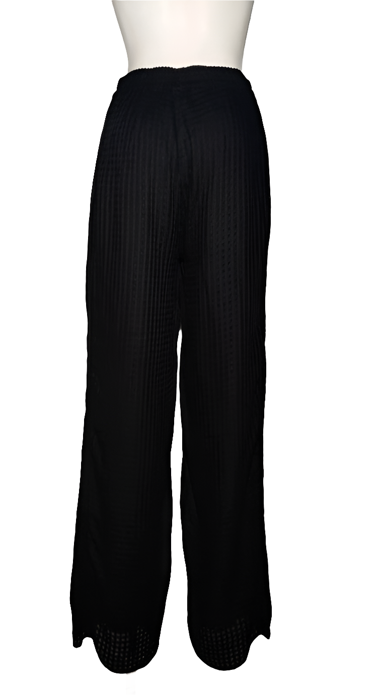 Dame Blanche Pantalón Palazzo Artesanal