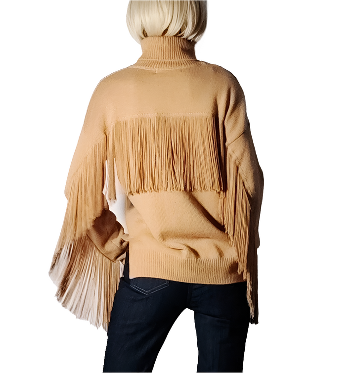 Guess Jersey Flecos Cuello Alto