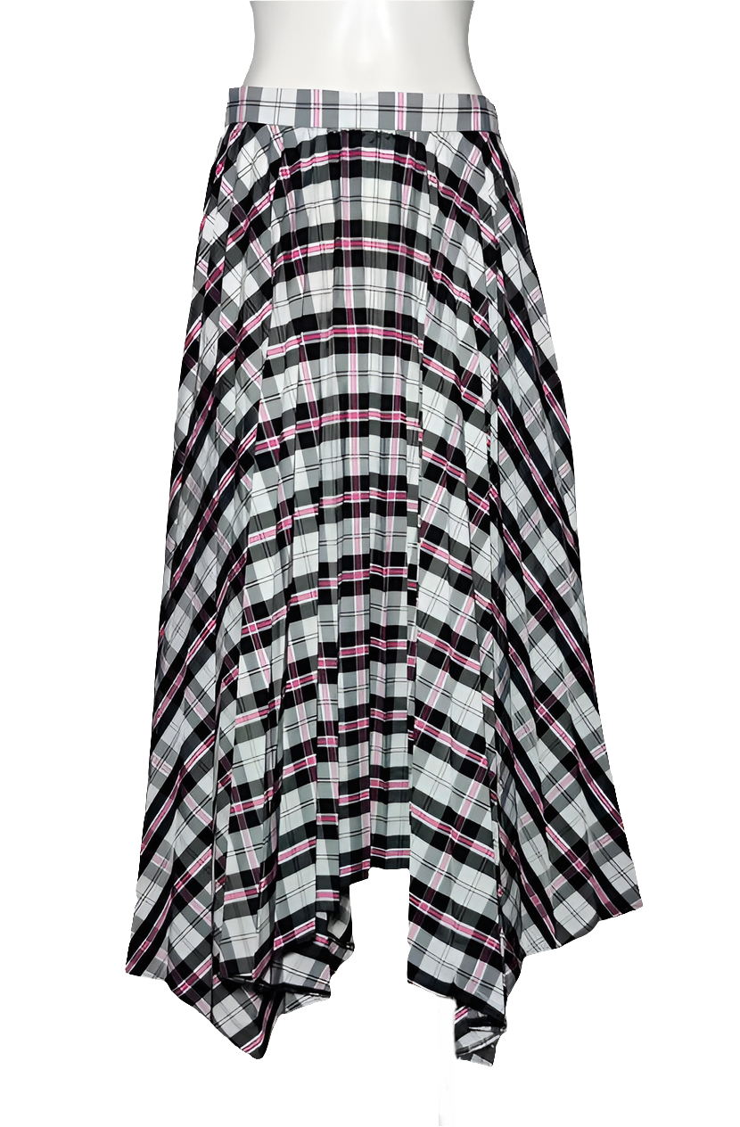 Twinset Falda Plisada Asimétrica