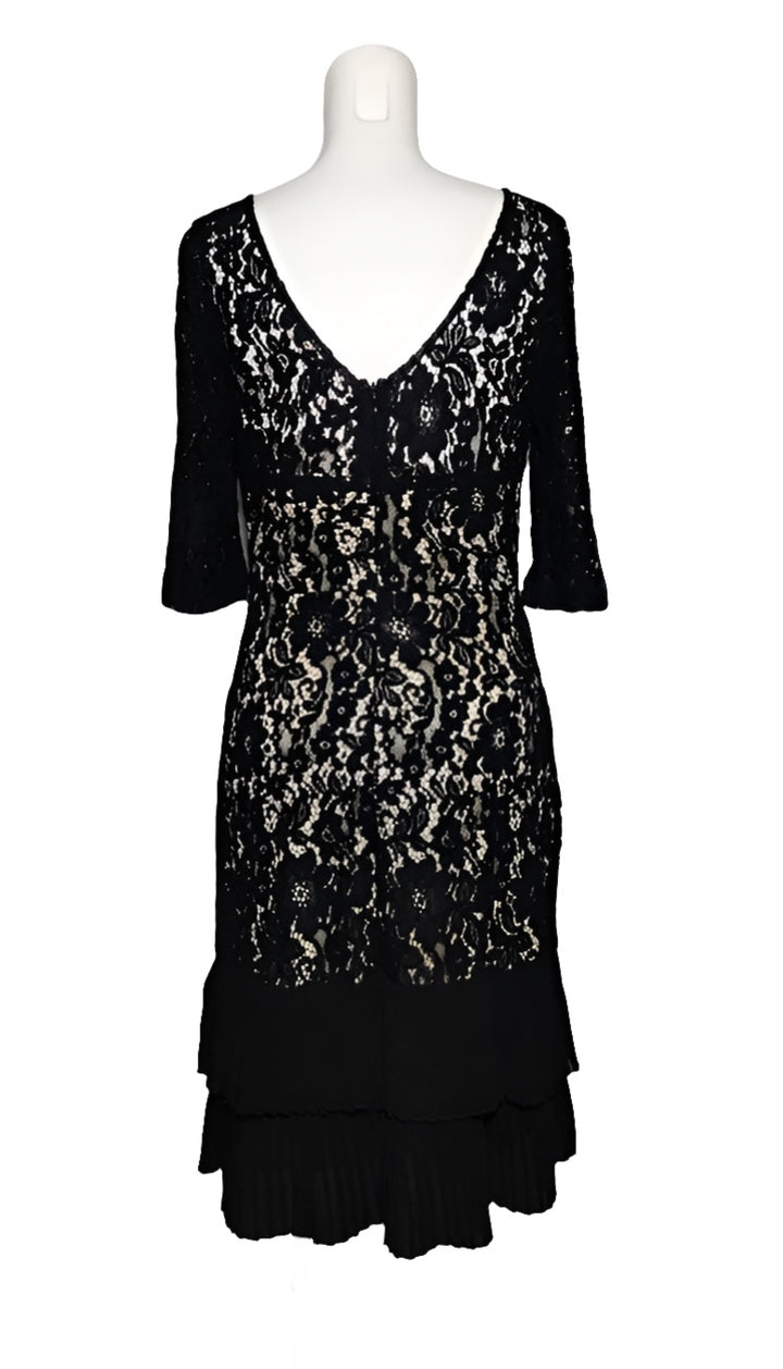 Renascimento Vestido Encaje Floral