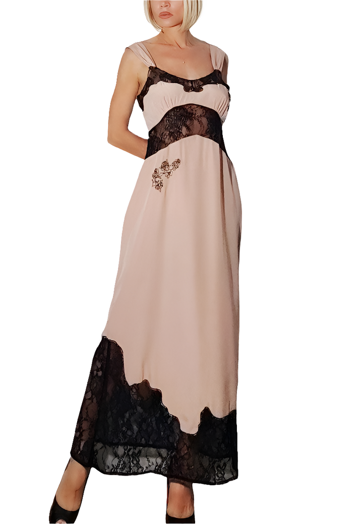 Topshop Vestido Lencero de Encaje