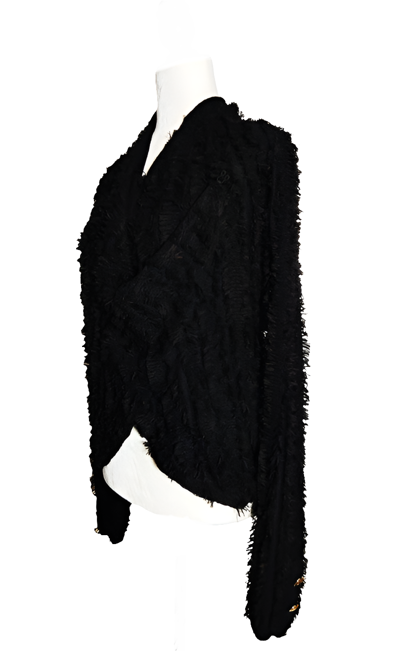 Marciano by Guess Cárdigan Negro Flecos