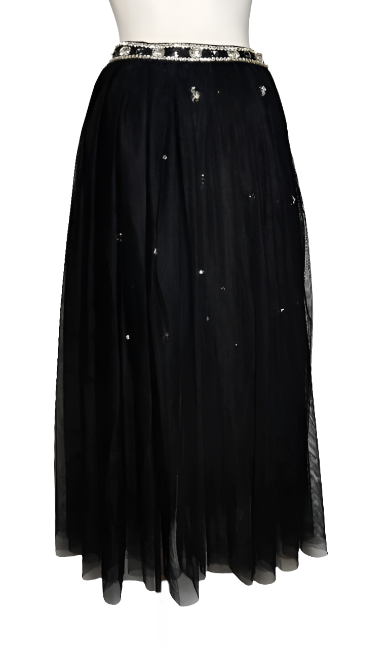 Twinset Falda de Tul Bordado