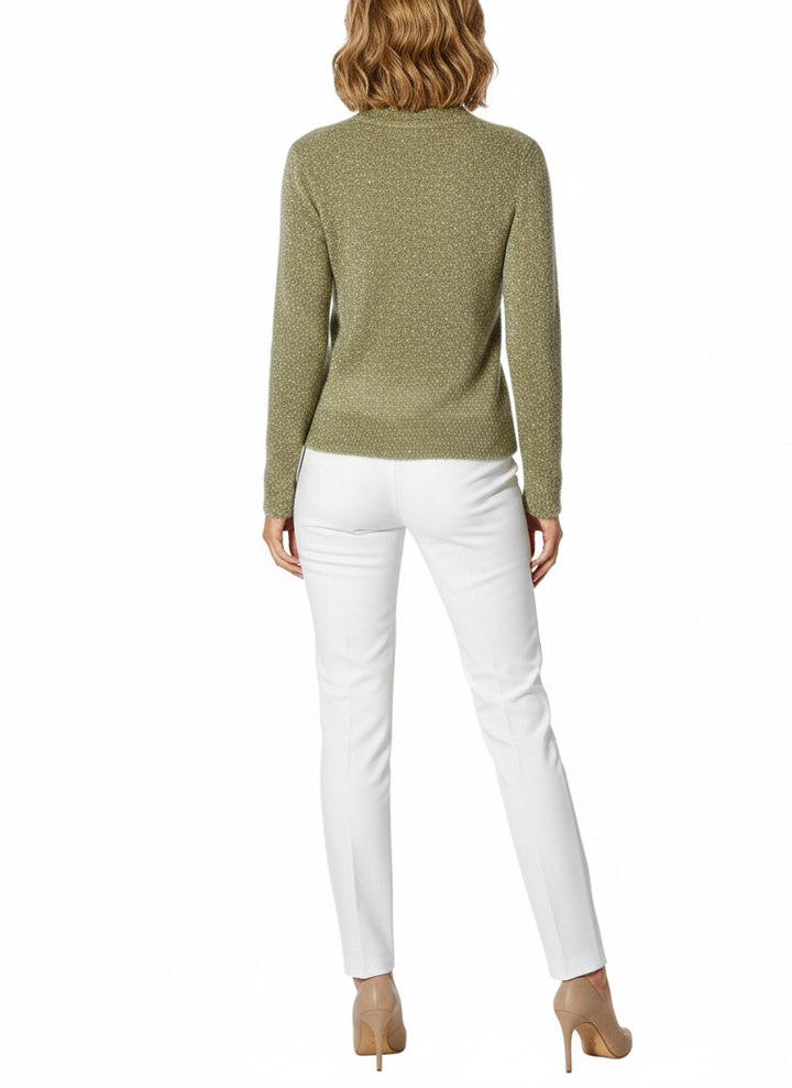 BSB Jeans Jersey Peludo con Brillo Dorado