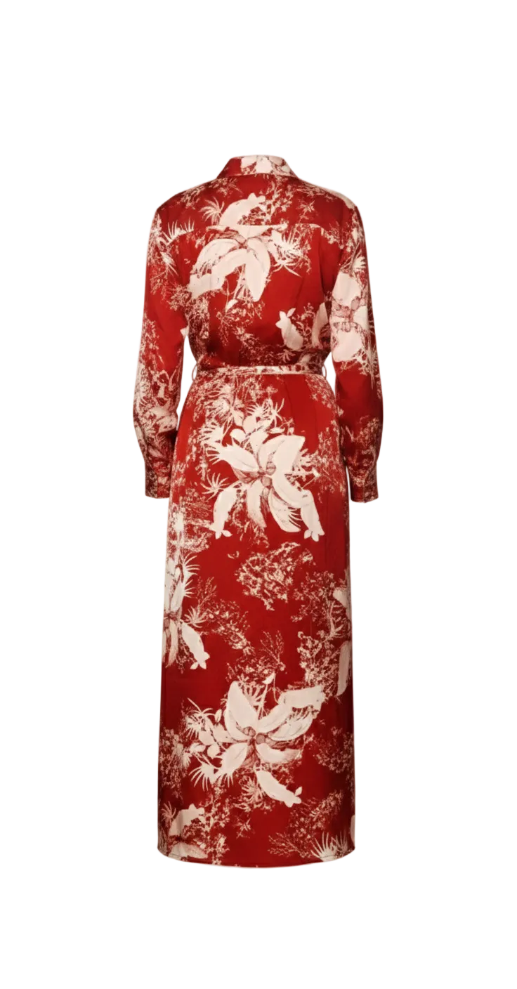 Vestido Eco Rojo Guess