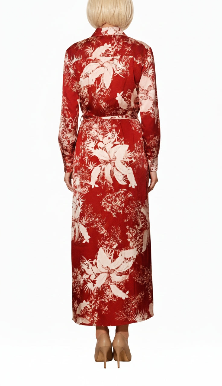 Vestido Eco Rojo Guess