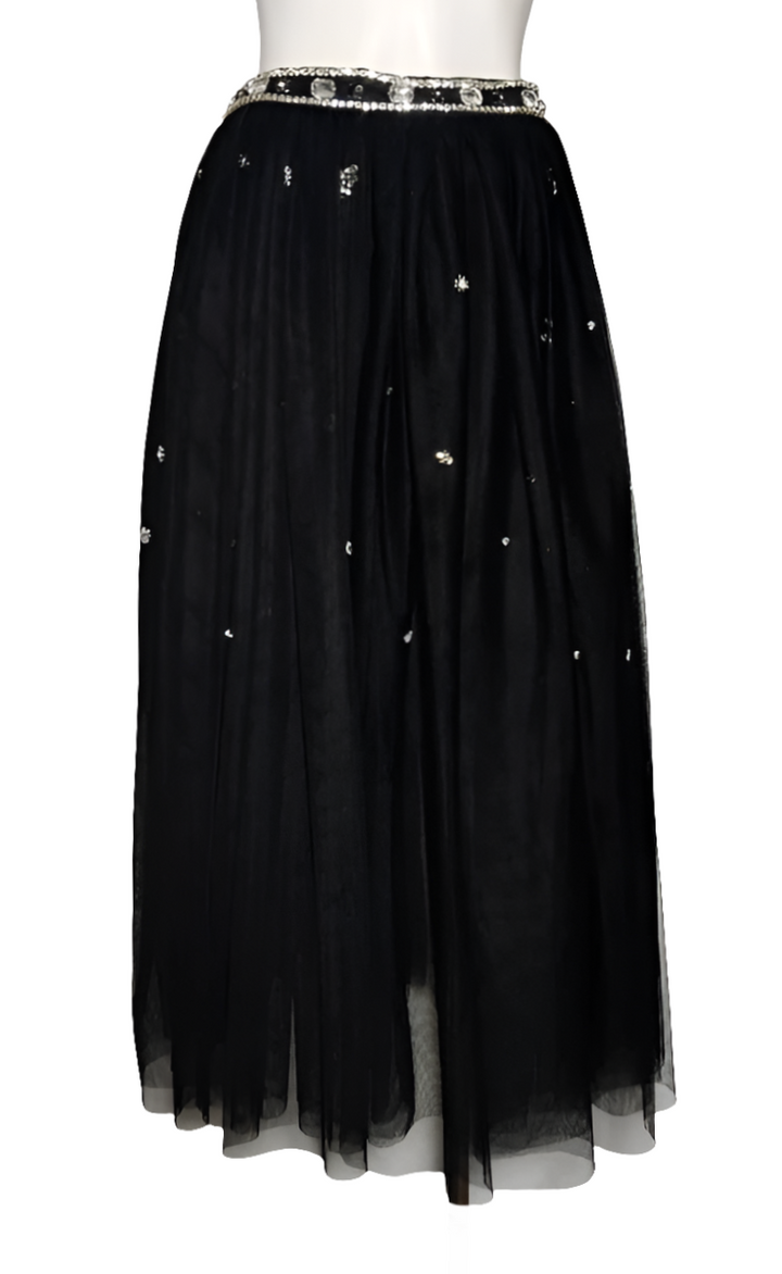 Twinset Falda de Tul Bordado