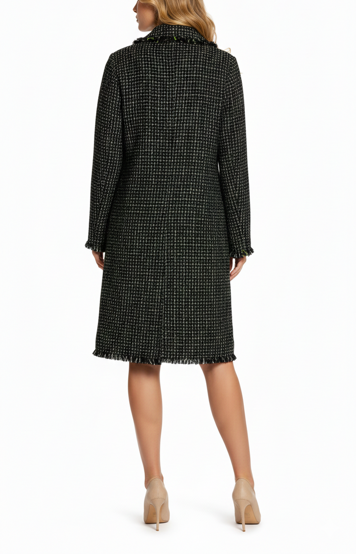 United Colors of Benetton Abrigo de Tweed