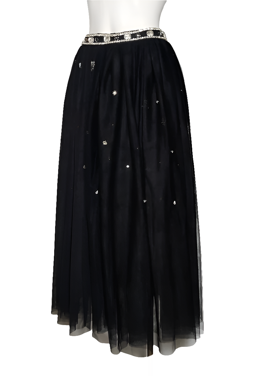 Twinset Falda de Tul Bordado